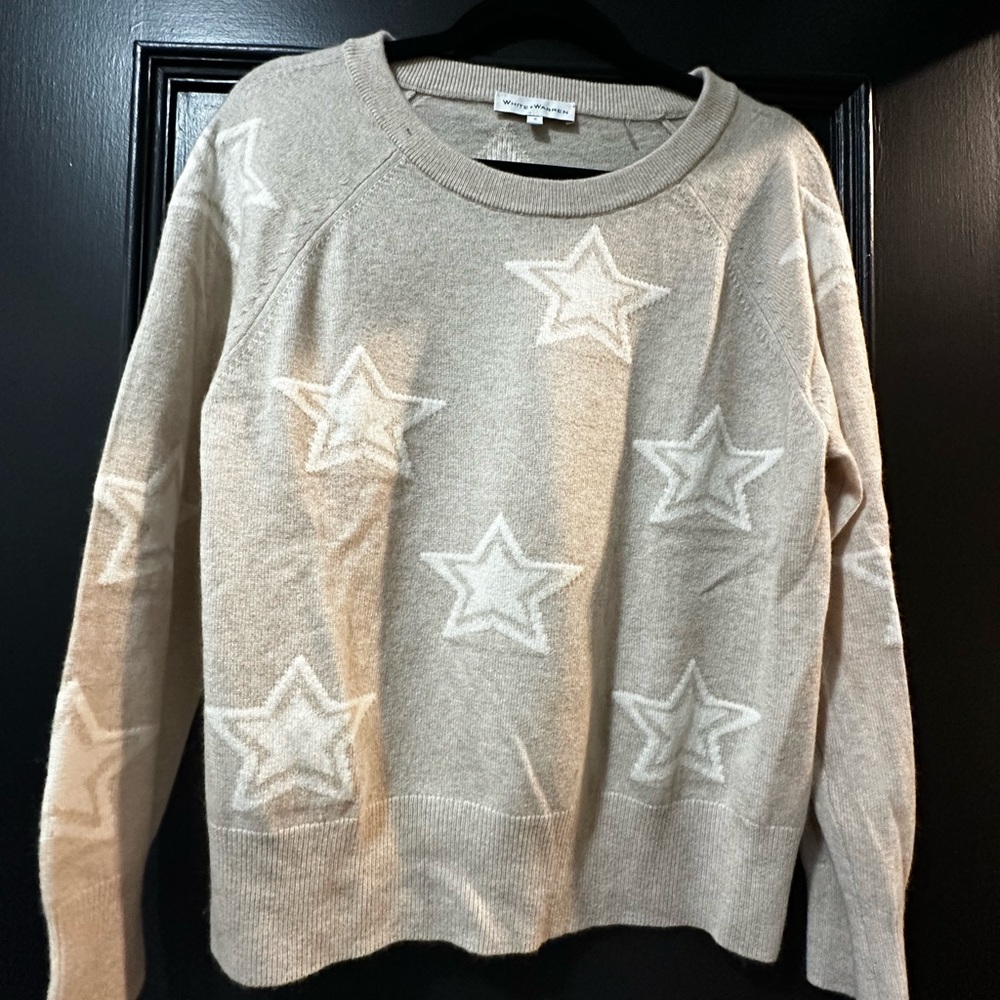 White and Warren cashmere sweater